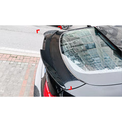Rear Trunk Spoiler For BMW X6 E71 E72 2008-2014 M4 Style TRUNK Spoiler Piano Black ABS Plastic