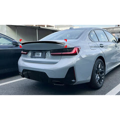 Rear Trunk Spoiler For BMW 3 Series G20 2019+ MP Style Spoiler Piano Black ABS Plastic