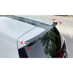Rear Roof Spoiler For VW Volkswagen Golf MK7 MK7.5 GTI R 2013-2019 Cap Style Spoiler Piano Black ABS Plastic
