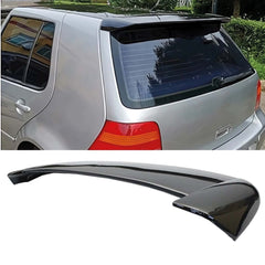 Rear Spoiler For VW Volkswagen Golf 4 MK4 Roof Sport 1997-2003 Piano Black ABS Plastic