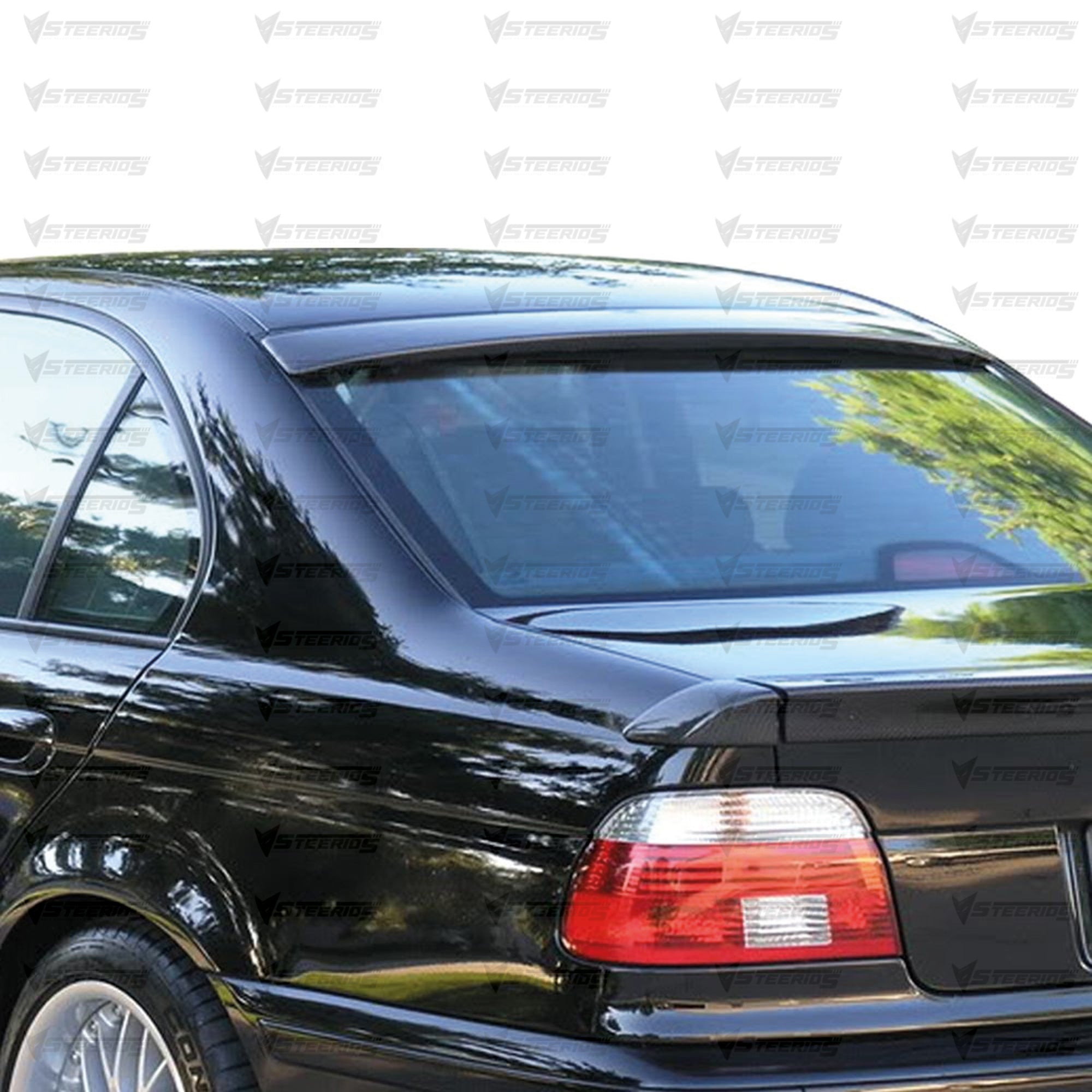 Roof Top Spoiler For BMW 5 Series E39 1995-2003 Piano Black ABS Plastic