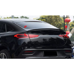 Rear Trunk Spoiler For Mercedes Benz GLE Class GLE Coupe C167 2020+ Spoiler Piano Black ABS Plastic