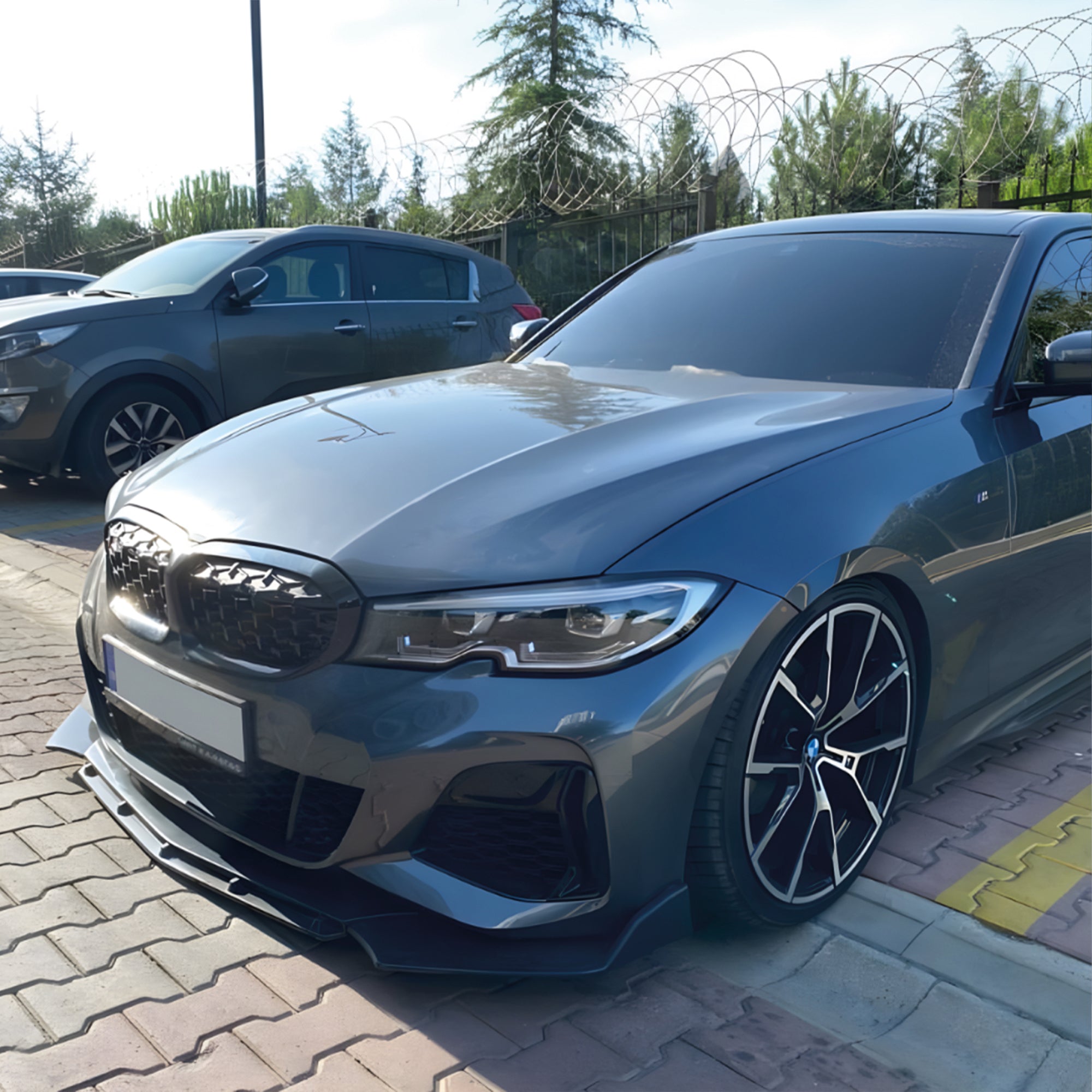 Universal B Model B-Type Front Bumper Lip Adjustable All Car