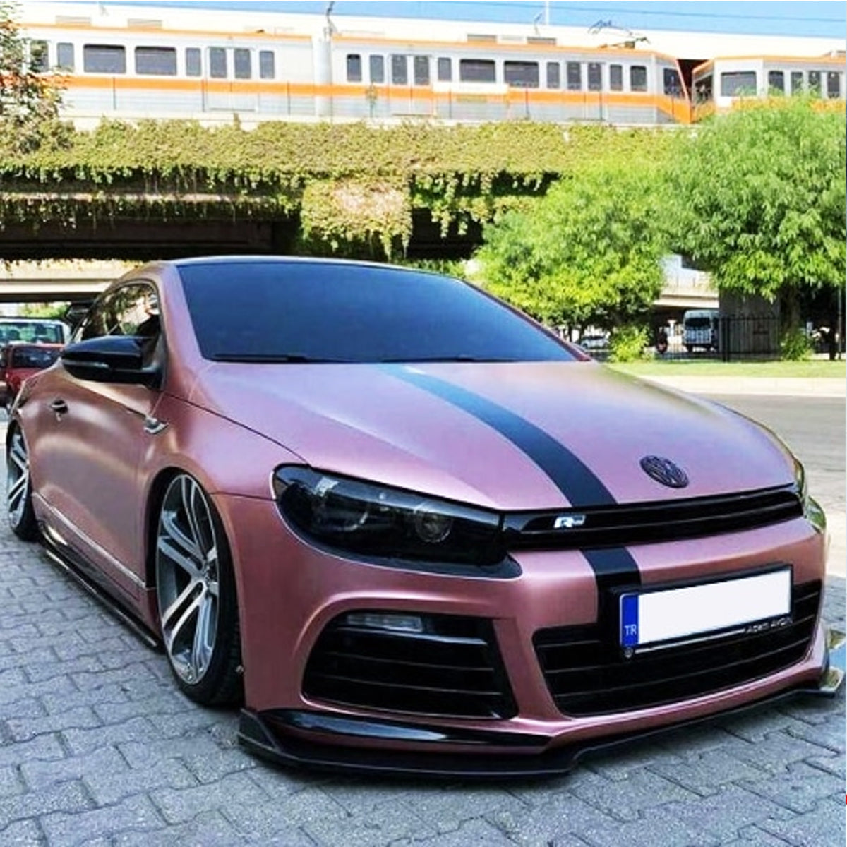 Universal FC Model FC-Type Front Bumper Lip Adjustable All Car