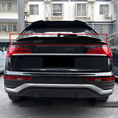 Rear Trunk Spoiler For Audi Q5 FY Sportback 2021+ TRUNK Spoiler Piano Black ABS Plastic