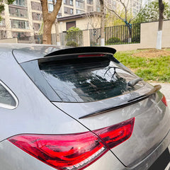 Rear Roof Spoiler For Mercedes Benz CLA Class X118 2020+ Spoiler Piano Black ABS Plastic