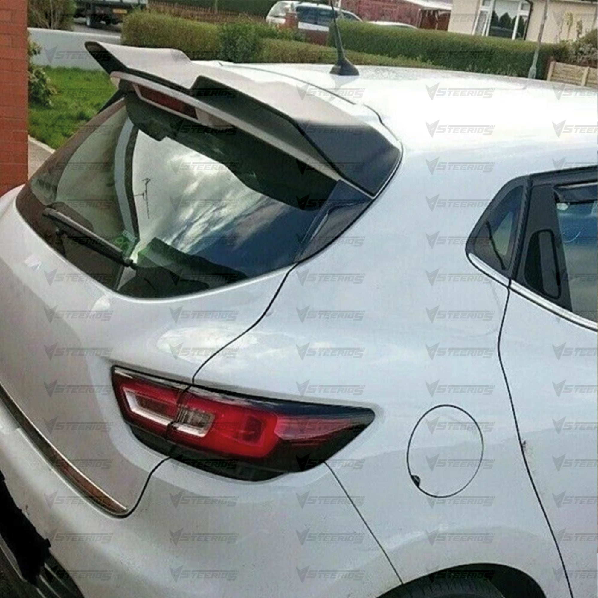 Rear Roof Spoiler For Renault Clio 4 RS Style 12-19 Spoiler Piano Black ABS Plastic