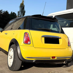 Rear Trunk Spoiler For Mini Cooper R50 2001-2006 M4 Style Spoiler Piano Black ABS Plastic