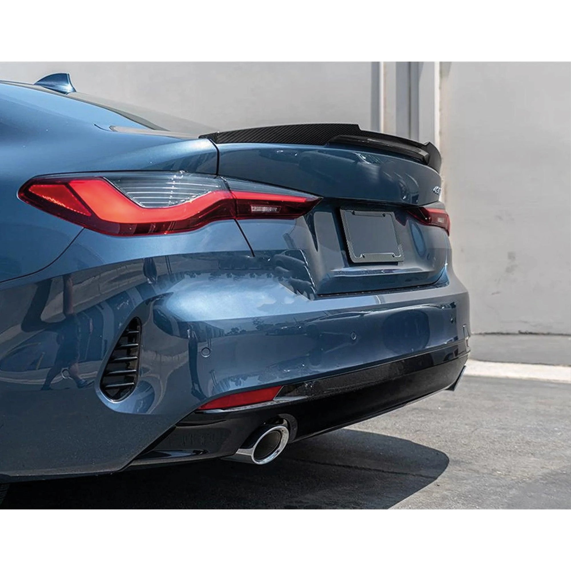 Rear Spoiler For BMW G22 G82 M4 Style 420i 430i M440i Piano Black ABS Plastic
