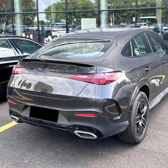 Rear Trunk Spoiler For Mercedes GLC C254 24+ Spoiler Piano Black ABS Plastic