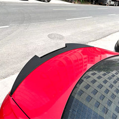 Rear Trunk Spoiler For BMW 2 Series F22 F87 2014-2019 M4 Style Spoiler Piano Black ABS Plastic
