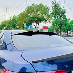 Roof Top Spoiler For Alfa Romeo Giulia 2015+ M4 Style Piano Black ABS Plastic