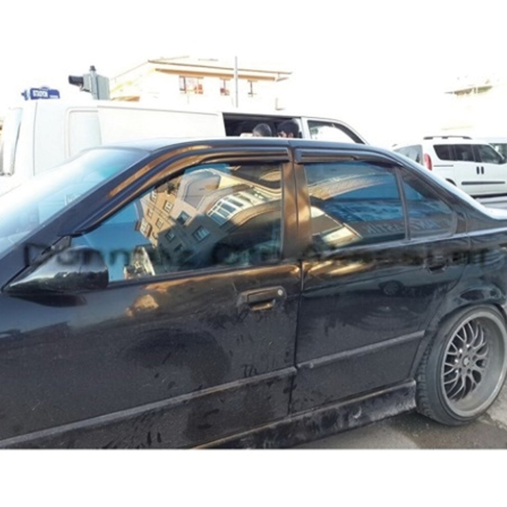 Window Visor for BMW E36 3 Series 1991-1998 4pcs Rain Guard Wind Deflector