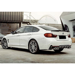 Rear Spoiler For BMW 4 Series F36 M4 Type 2014 2020 Piano Black ABS Plastic
