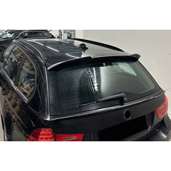 Rear Roof Spoiler For BMW 3 Series E91 SW 2005-2012 Roof M4 Style Spoiler Piano Black ABS Plastic