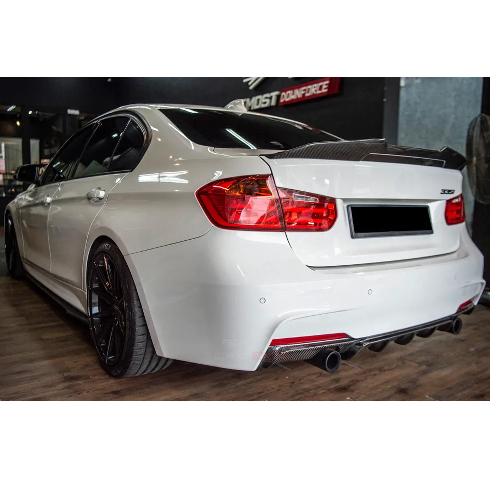 Rear Spoiler For BMW F30 F80 3 Series PSM 2012-2018 Piano Black ABS Plastic