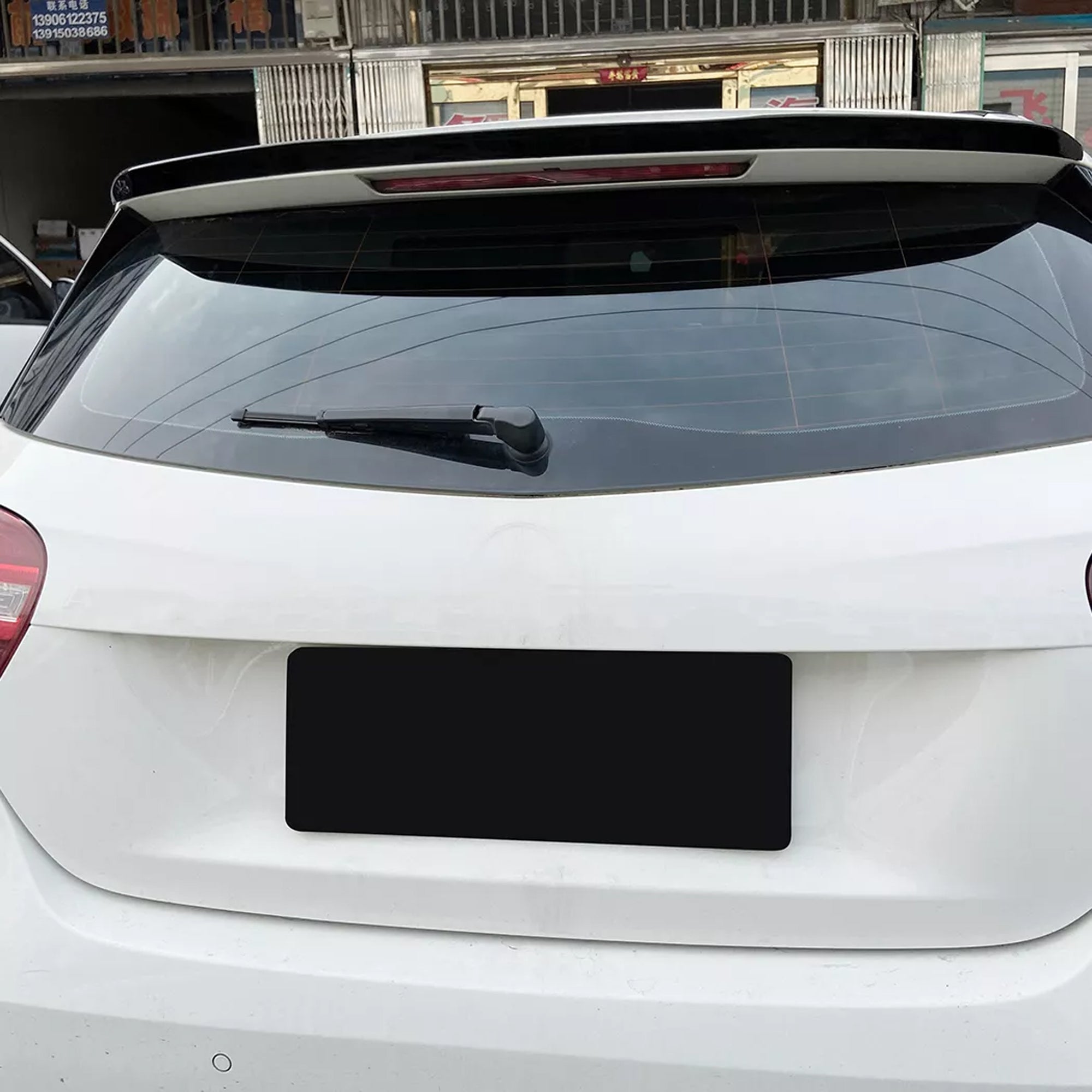 Rear Roof Spoiler For Mercedes Benz A Class W176 2013-2018 Spoiler Piano Black ABS Plastic