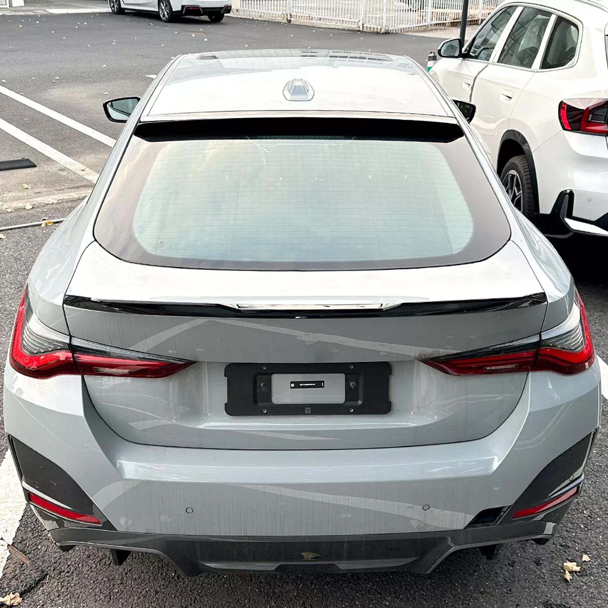 Roof Top Spoiler For BMW 4 Series G26 2020+ Piano Black ABS Plastic