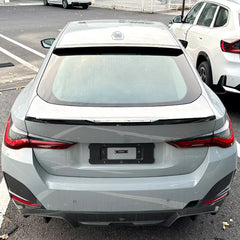 Roof Top Spoiler For BMW 4 Series G26 2020+ Piano Black ABS Plastic