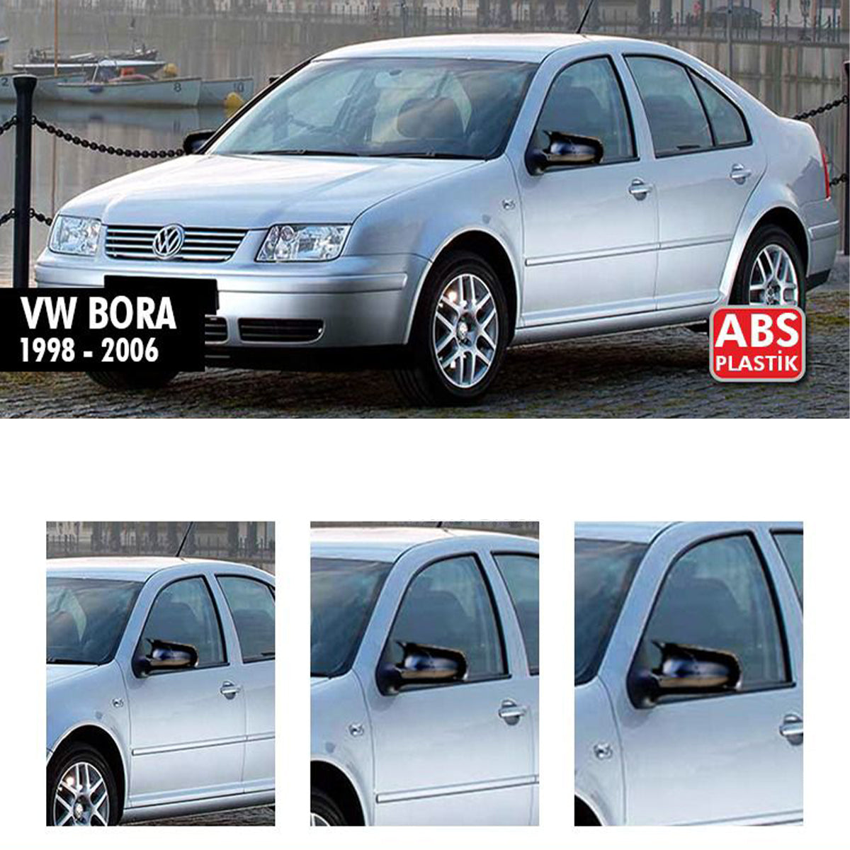 Mirror Cover for VW Bora 1998-2006 Batman Model