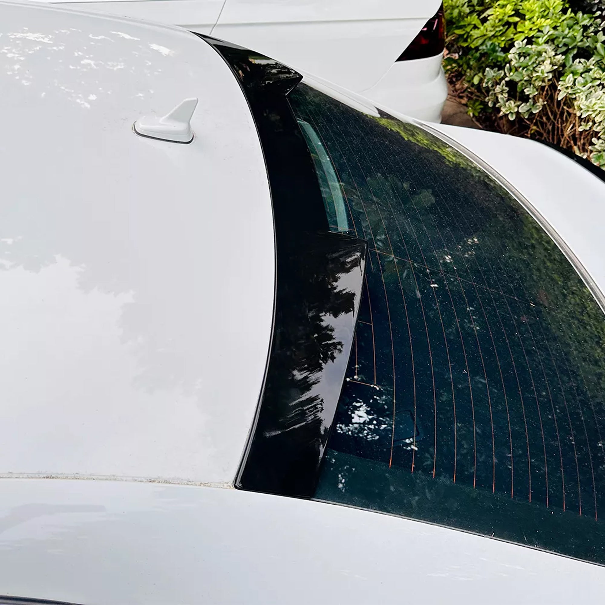 Roof Top Spoiler For Audi A3 S3 8V Sedan 2014-2020 Roof M4 Style Piano Black ABS Plastic