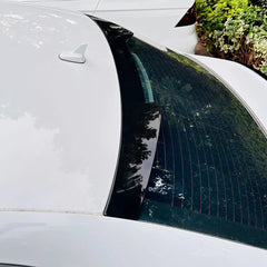 Roof Top Spoiler For Audi A3 S3 8V Sedan 2014-2020 Roof M4 Style Piano Black ABS Plastic