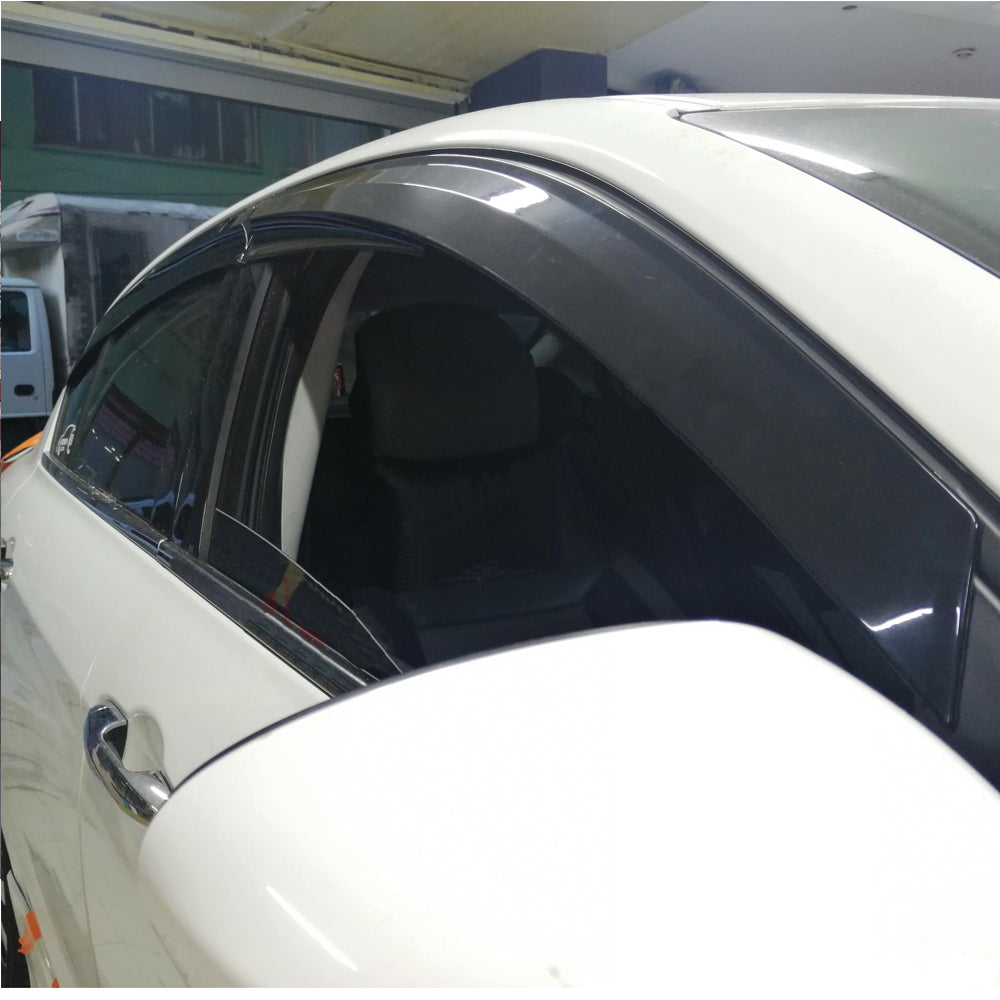 Window Visor for Fiat Egea Dodge Neon 4pcs Rain Guard Wind Deflector