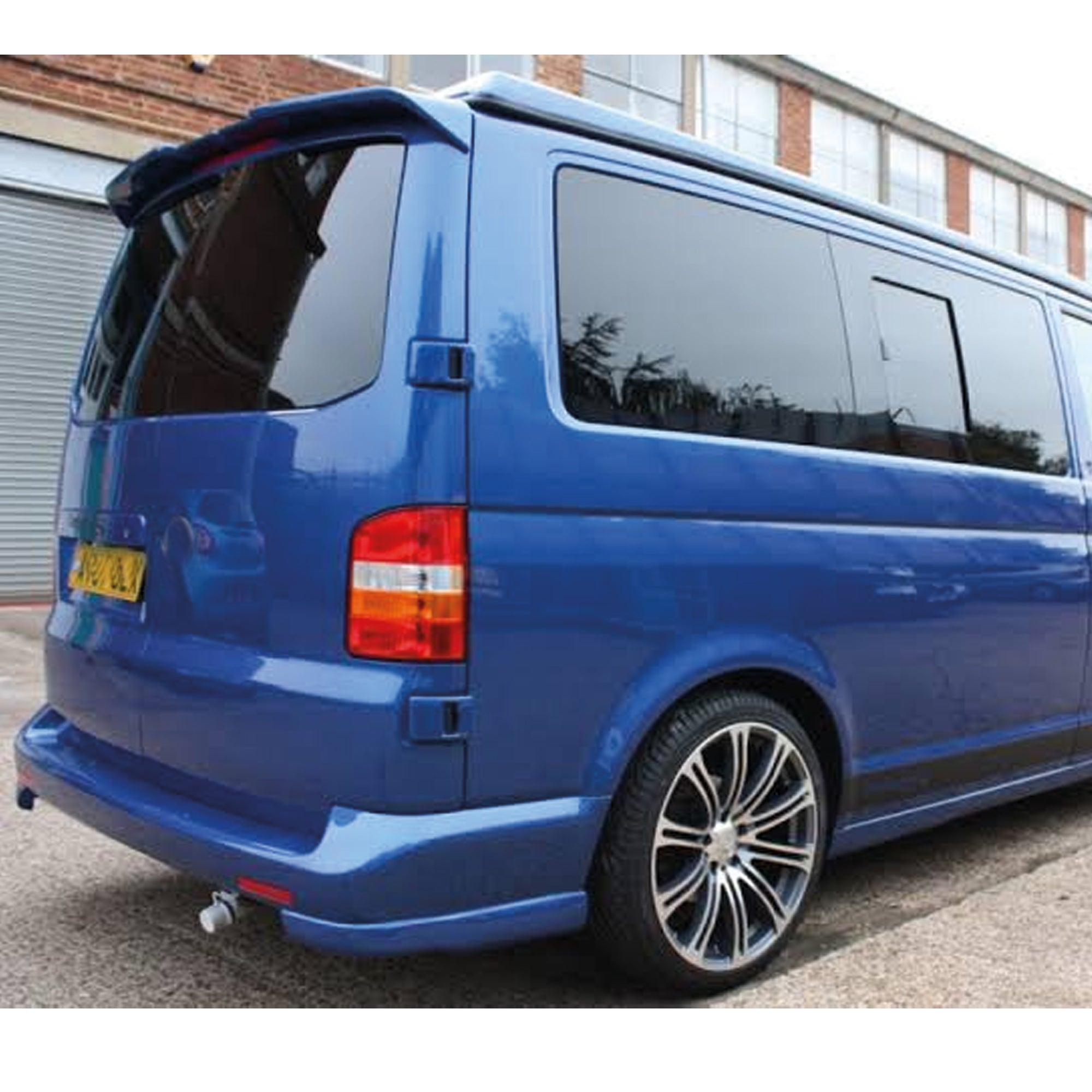 Rear Roof Spoiler For VW Transporter 2003-2019 T5 - T5.1 - T6 - T6.1  2 DOOR Spoiler Piano Black ABS Plastic