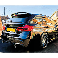 Rear Roof Spoiler For BMW 3 Series F31 Touring 2012-2018 Spoiler Piano Black ABS Plastic