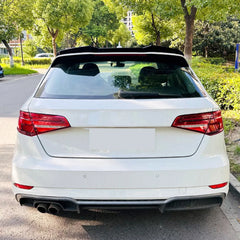 Rear Roof Spoiler For Audi A3 S3 8V Hatchback 2013-2020 Roof M4 Style Spoiler Piano Black ABS Plastic