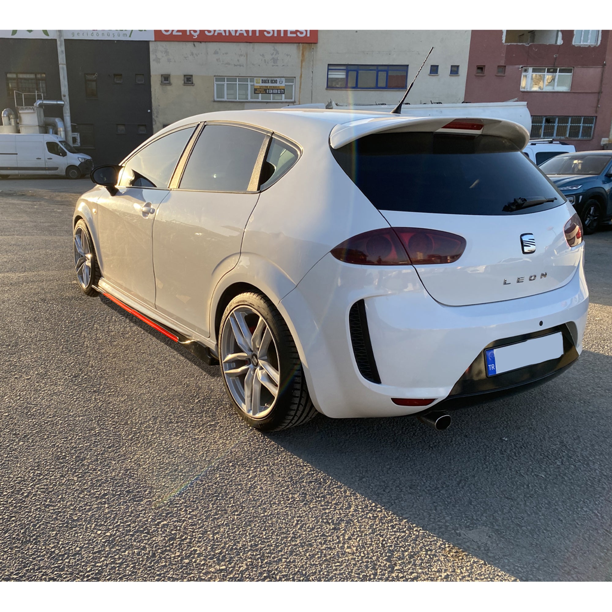 Universal Side Skirts 8pcs Adjustable All Car