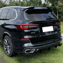 Rear Roof Spoiler For BMW X5 G05 M Performance 2018+ Piano Black ABS Plastic