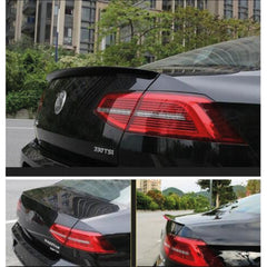 Rear Spoiler For VW Volkswagen Passat B8 2015-2022 Piano Black ABS Plastic