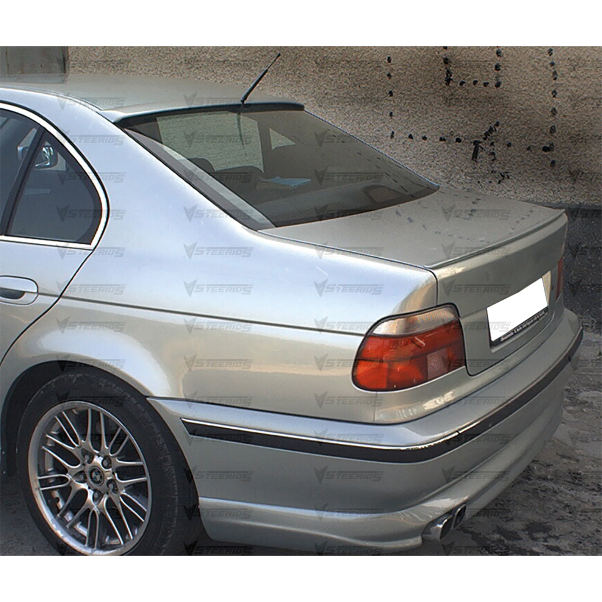 Roof Top Spoiler For BMW 5 Series E39 1995-2003 Piano Black ABS Plastic