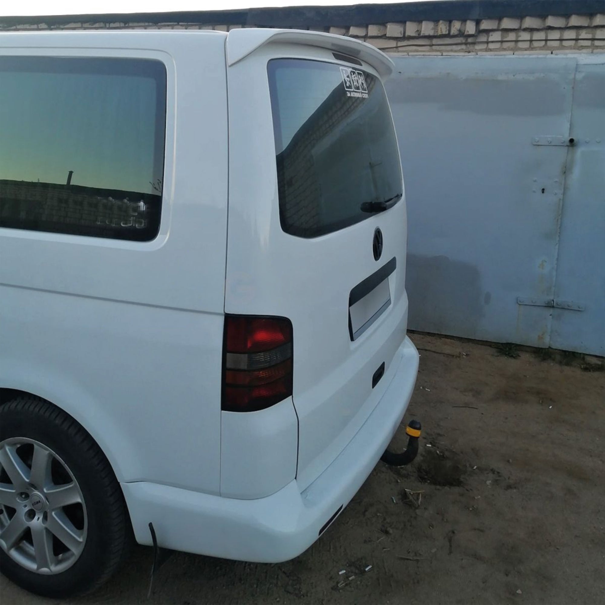 Rear Roof Spoiler For VW Transporter T5-T6 2003-2019 1 DOOR Spoiler Piano Black ABS Plastic