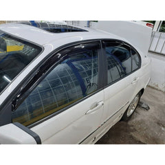 Window Visor for BMW 3 Series E46 97-04 4pcs Rain Guard Wind Deflector