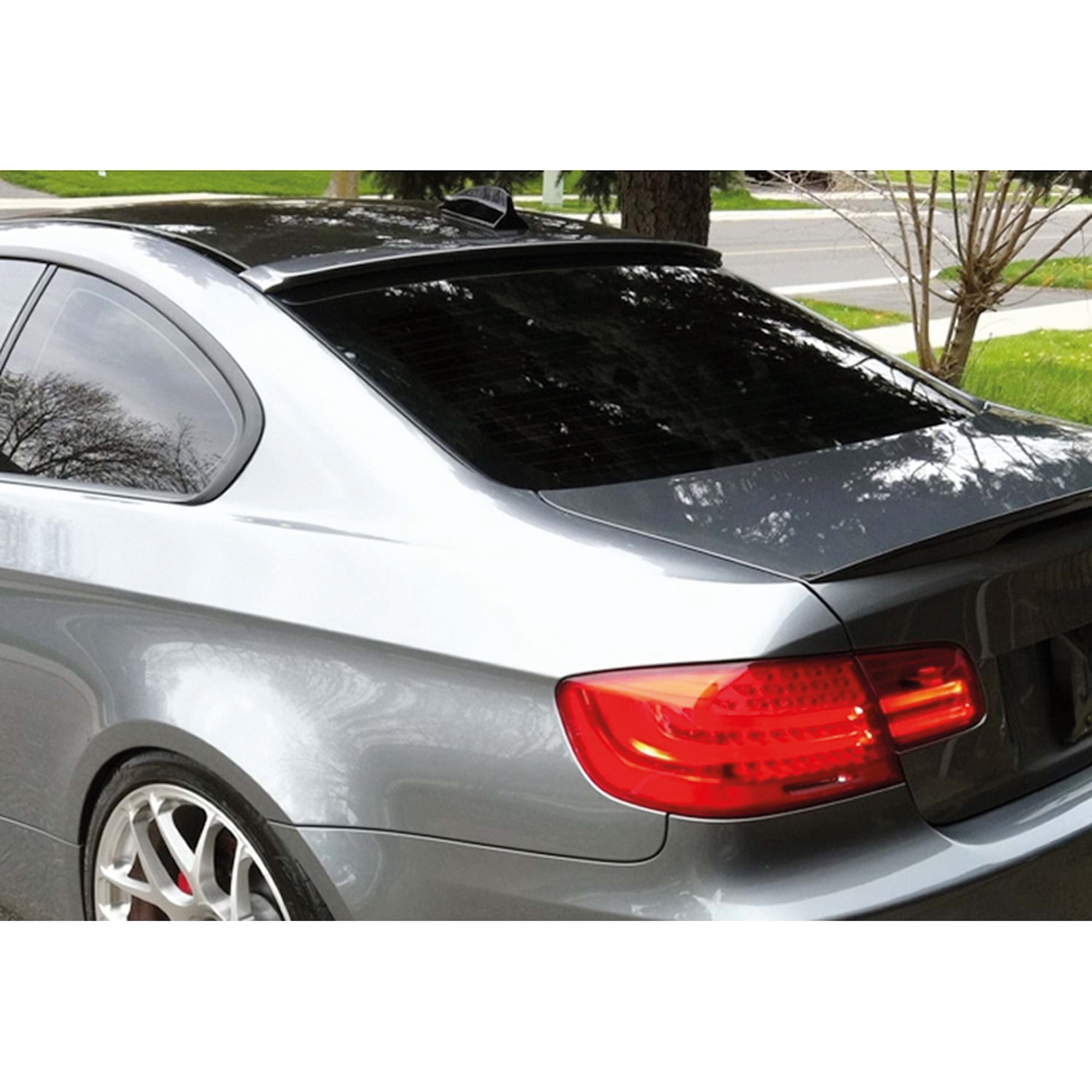 Roof Top Spoiler For BMW E92 ACS Style 3 Series 2007-2013 2 DOOR Piano Black ABS Plastic