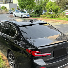 Roof Top Spoiler For BMW 5 Series G30 2017-2023 M4 Style Piano Black ABS Plastic