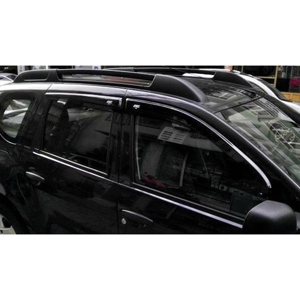 Window Visor for Dacia Duster 10-17 4pcs Rain Guard Wind Deflector