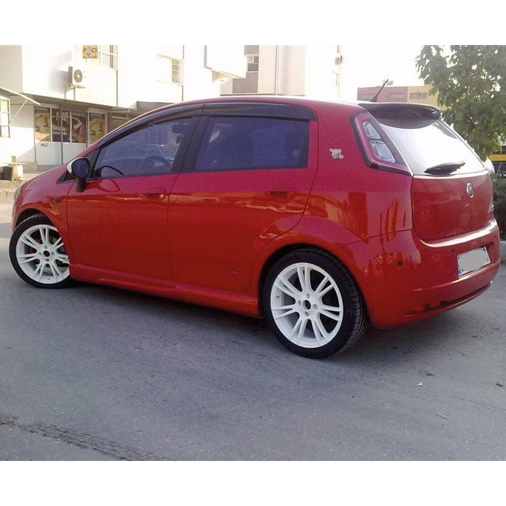 Window Visor for Fiat Punto Grande Evo 2006+ 4pcs Rain Guard Wind Deflector