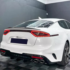Rear Trunk Spoiler For Kia Stinger 2018+ M4 Style Spoiler Piano Black ABS Plastic