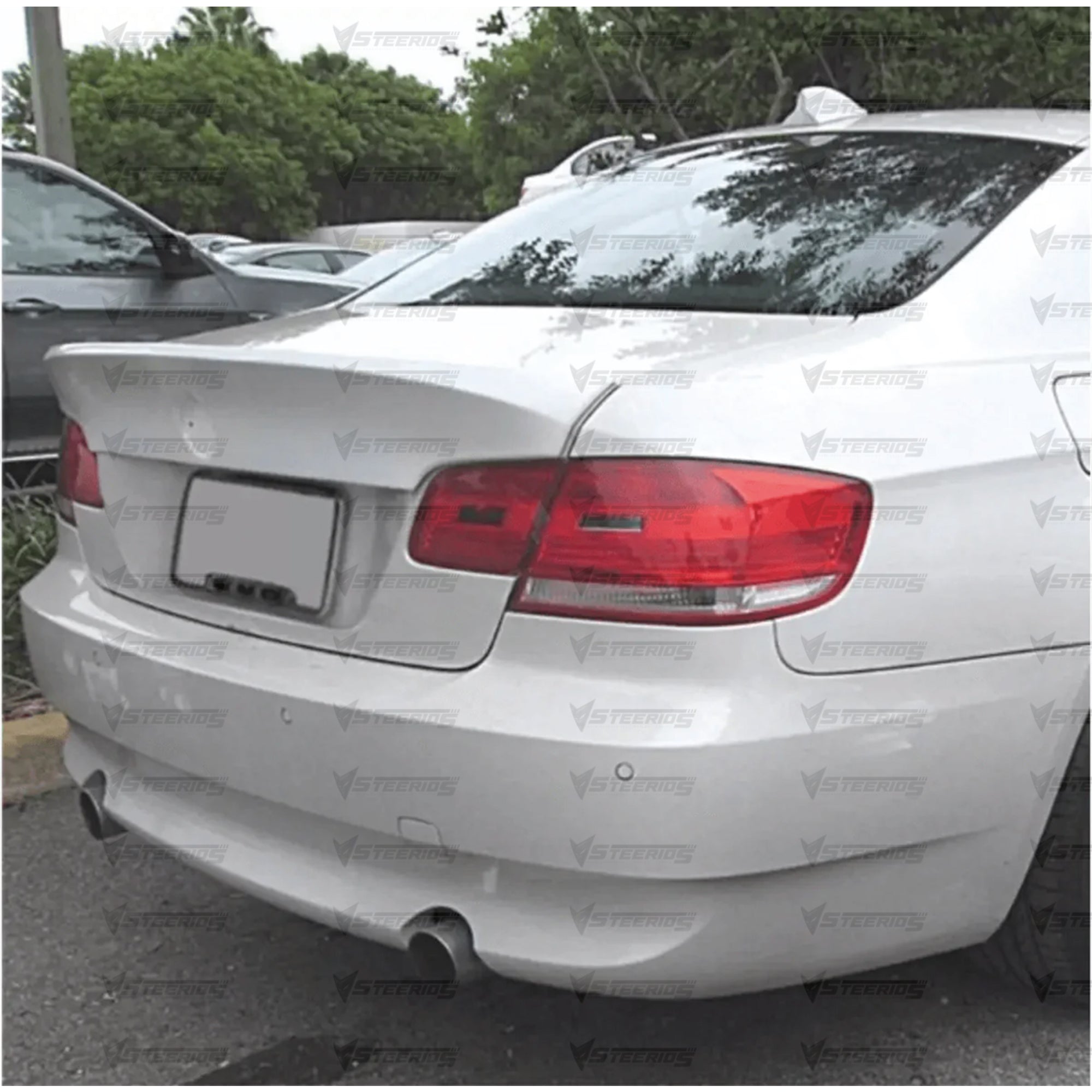 Rear Roof Spoiler For BMW 3 Series E92 Coupe 2007-2013 CSL Style Piano Black ABS Plastic