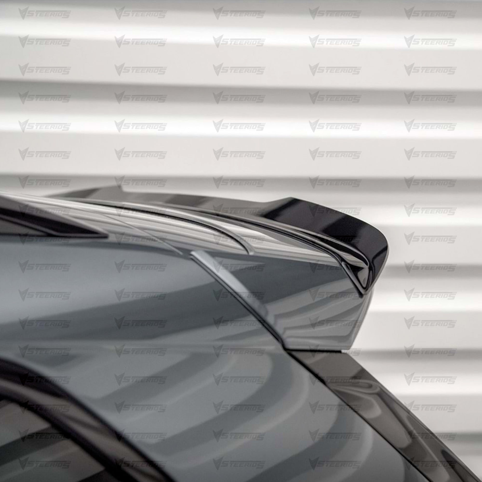 Roof Top Spoiler For Cupra Ateca Mx Cap Spoiler 2021+ Piano Black ABS Plastic
