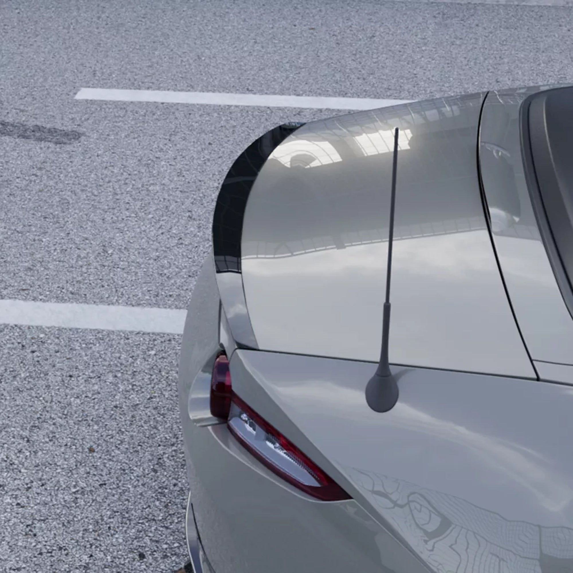 Rear Trunk Spoiler For Mazda MX-5 Miata 2016+ Spoiler Piano Black ABS Plastic