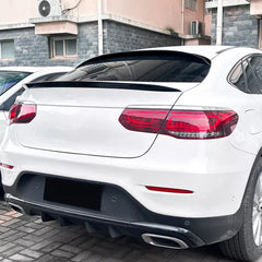 Roof Top Spoiler For Mercedes Benz GLC Class GLC Coupe C253 2016-2022 Piano Black ABS Plastic