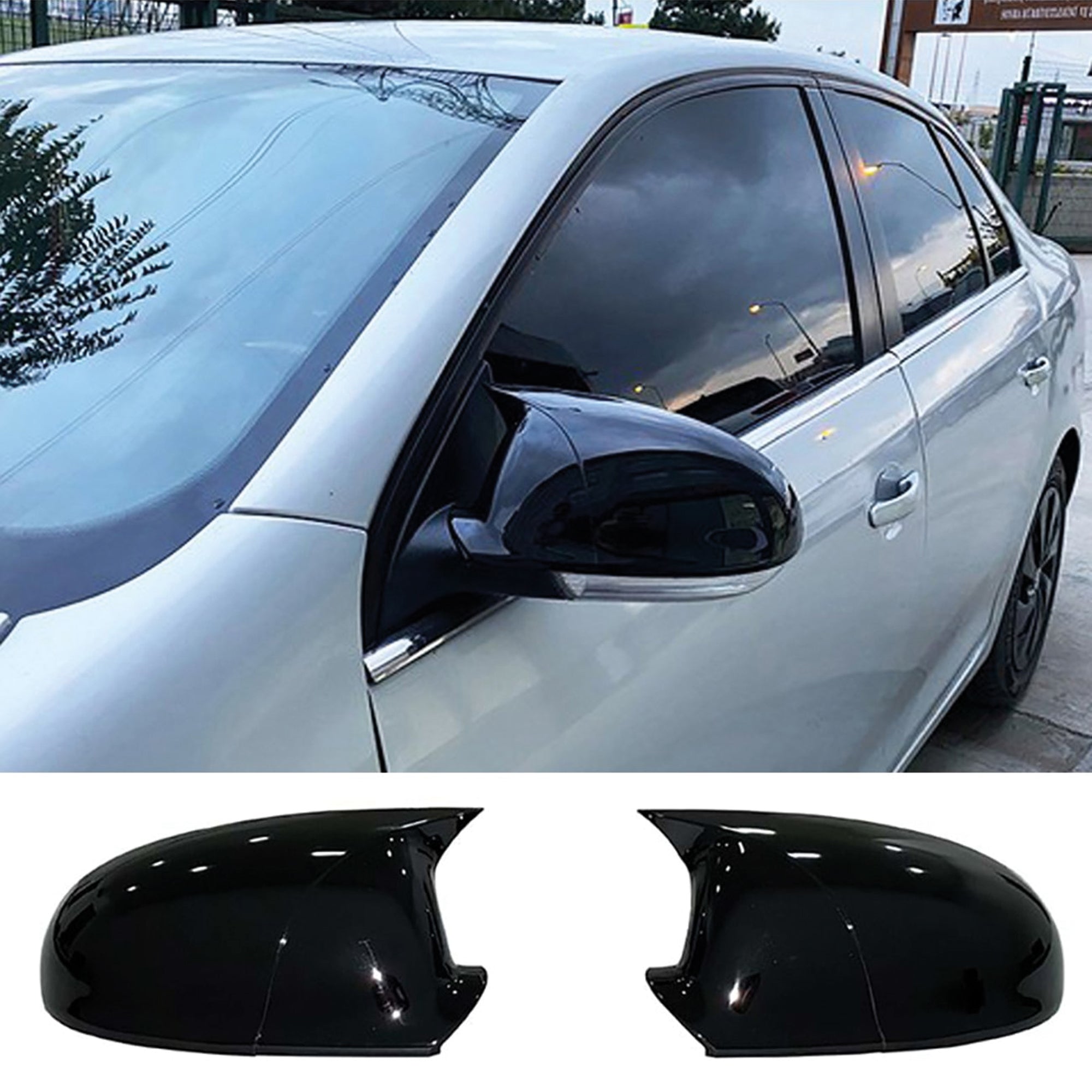 Mirror Cover for VW Jetta MK5 2005-2010 Batman Model