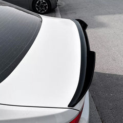 Rear Trunk Spoiler For BMW 5 Series G30 2018-2023 PSM Style Spoiler Piano Black ABS Plastic