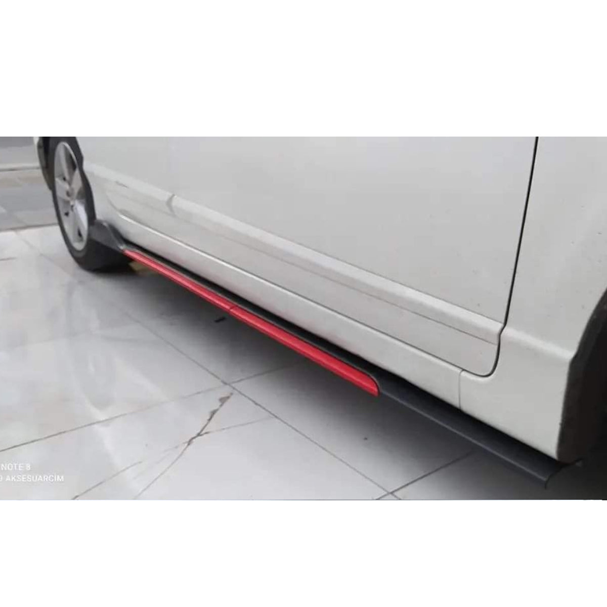 Universal Side Skirts 8pcs Adjustable All Car