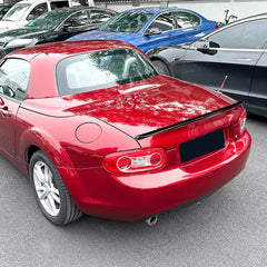 Rear Trunk Spoiler For Mazda MX-5 Miata 2005-2015 Spoiler Piano Black ABS Plastic