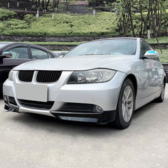 Front Bumper FLAP Wrap for BMW 3 Series E90 E91 Pre Lci 2005-2008, 2pcs FLAP Canards Lip Splitter Corner Trim Cover Adjustable Tuning Body Part Body Kit